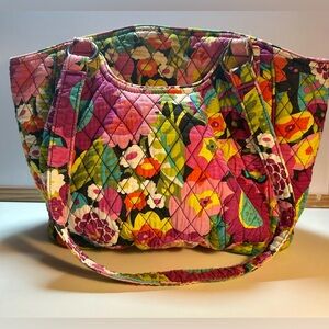 Vera Bradley Va Va Bloom - Multicolor Floral Zipper closure Bag